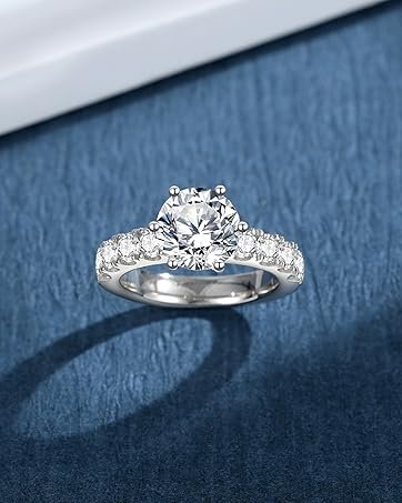 moissanite ring for women